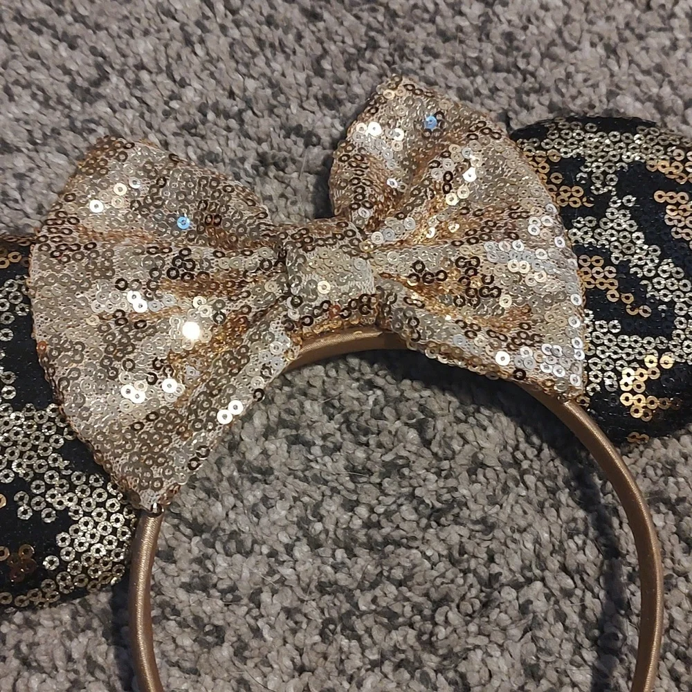 Mouse Ears Bow Headband